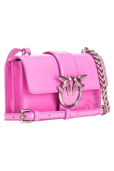 LOVE ONE MINI CL PELLE SFUMATA ROSE PETAL-OLD SILVER 2