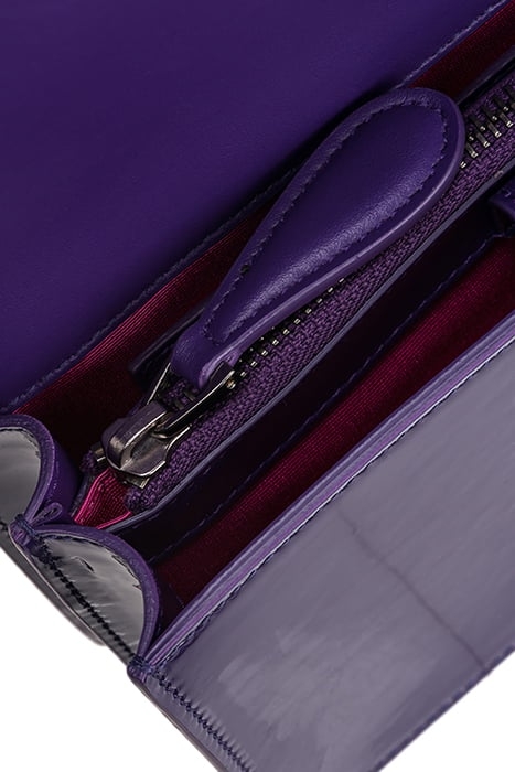 LOVE ONE MINI CL PELLE SFUMATA IMPERIAL PURPLE-OLD SILVER 6