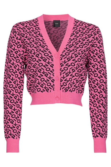 DELFINO CARDIGAN NUDE ROSÉ & CLASSIC BLACK 1