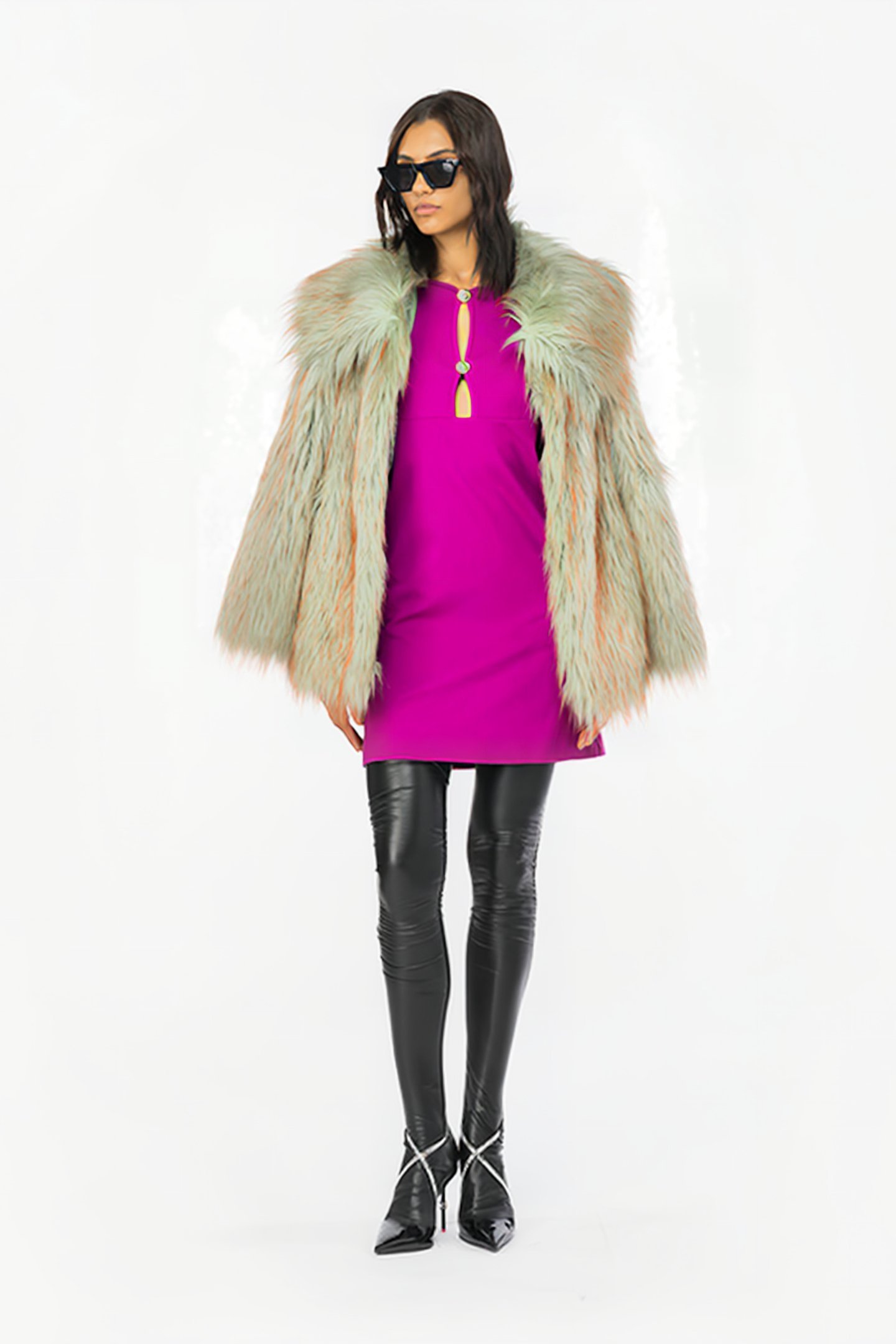 AQUARIOS ABITO PUNTO STOFFA BOUGAINVILLEA PURPLE 5