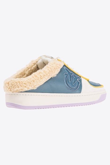 GARY SNEAKER RECYCLED PU WHITE/GREY/YELLOW 3