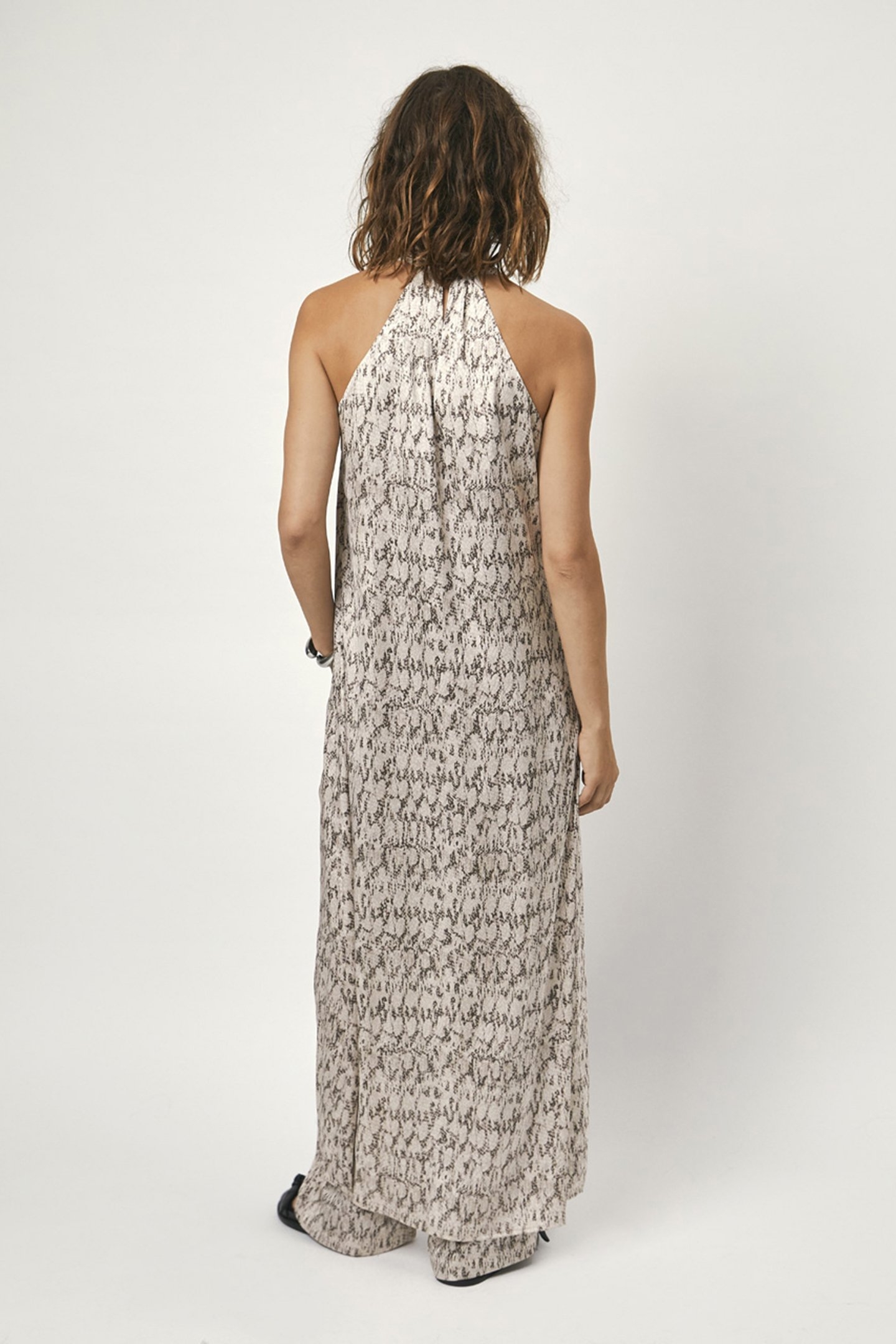 FAUVE PYTHON PRINTED DRESS MULTICOLOUR 2