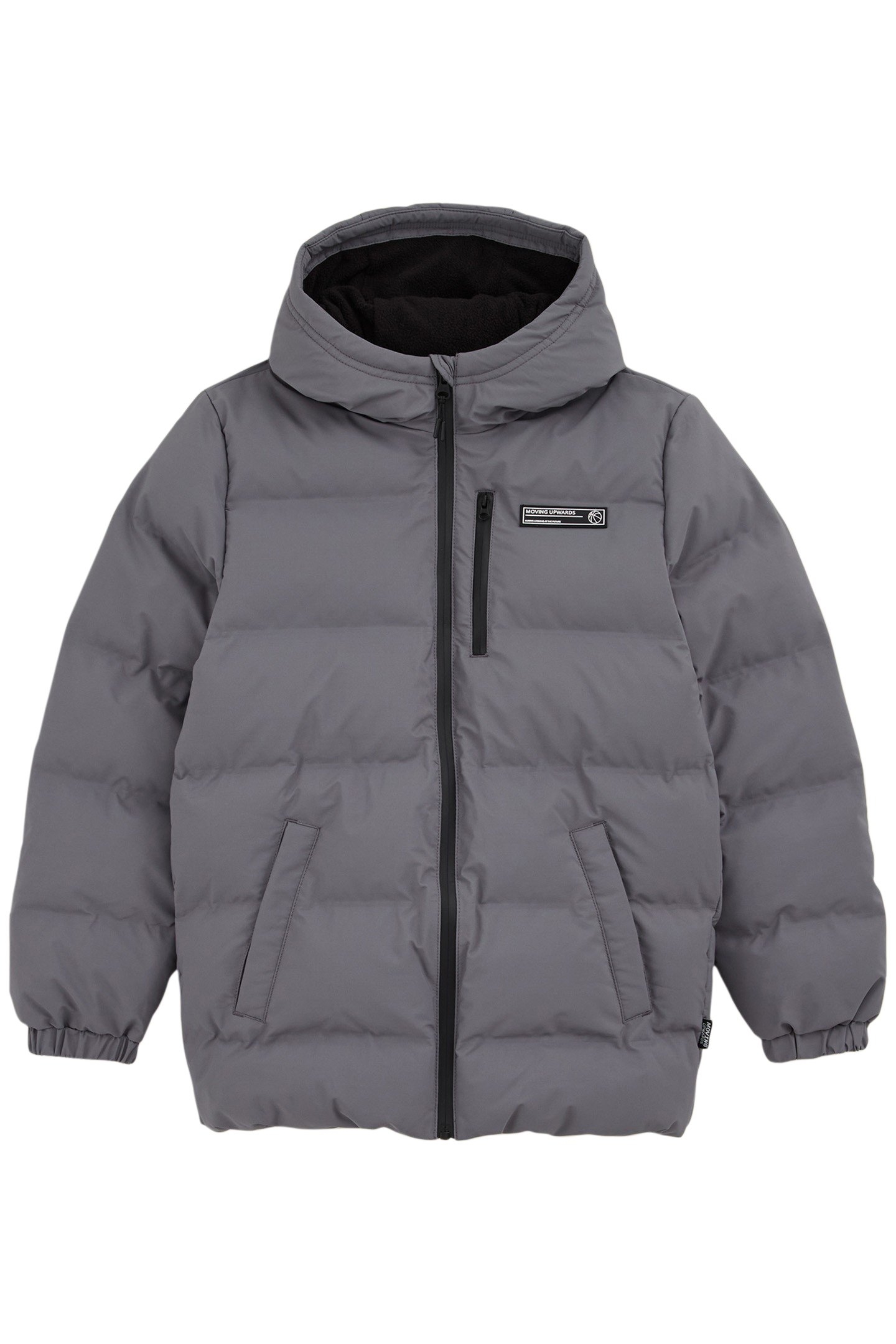 JACKET MIDLONG DARK GREY 2