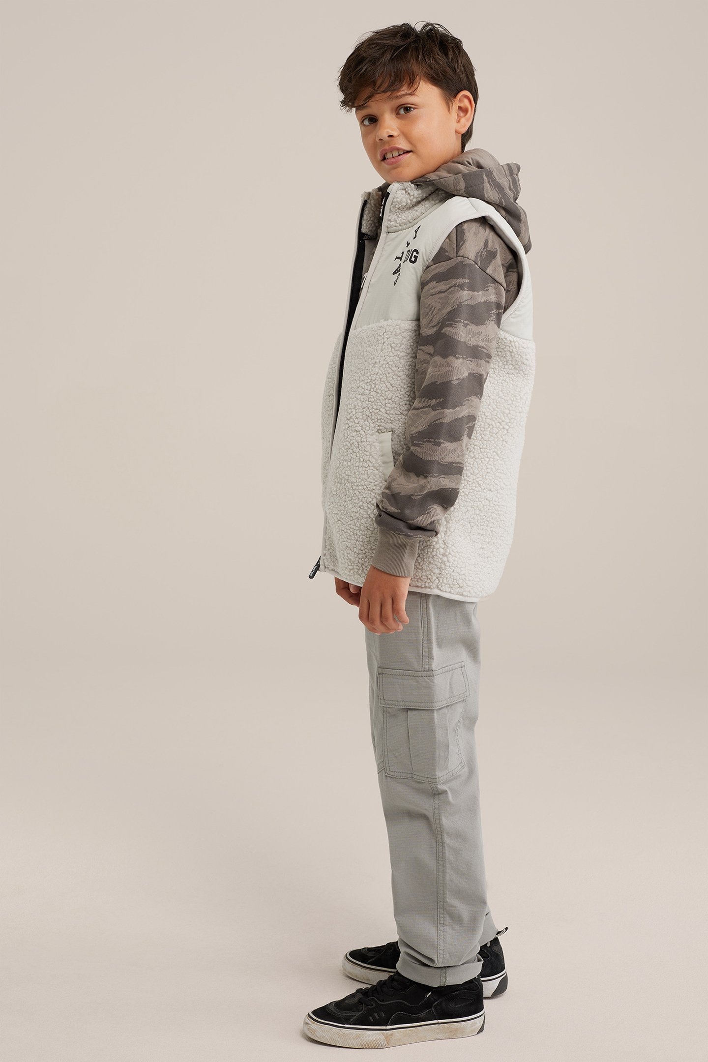 BODYWARMER OFF-WHITE 5