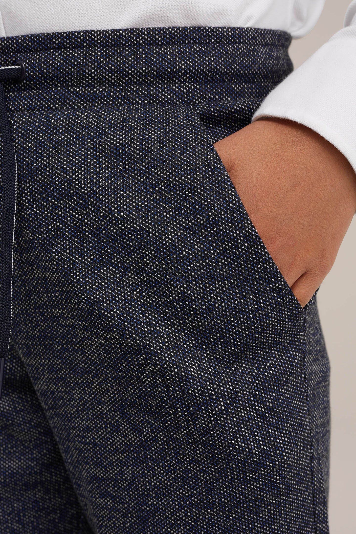 CARGO PANTS NAVY BLUE 5