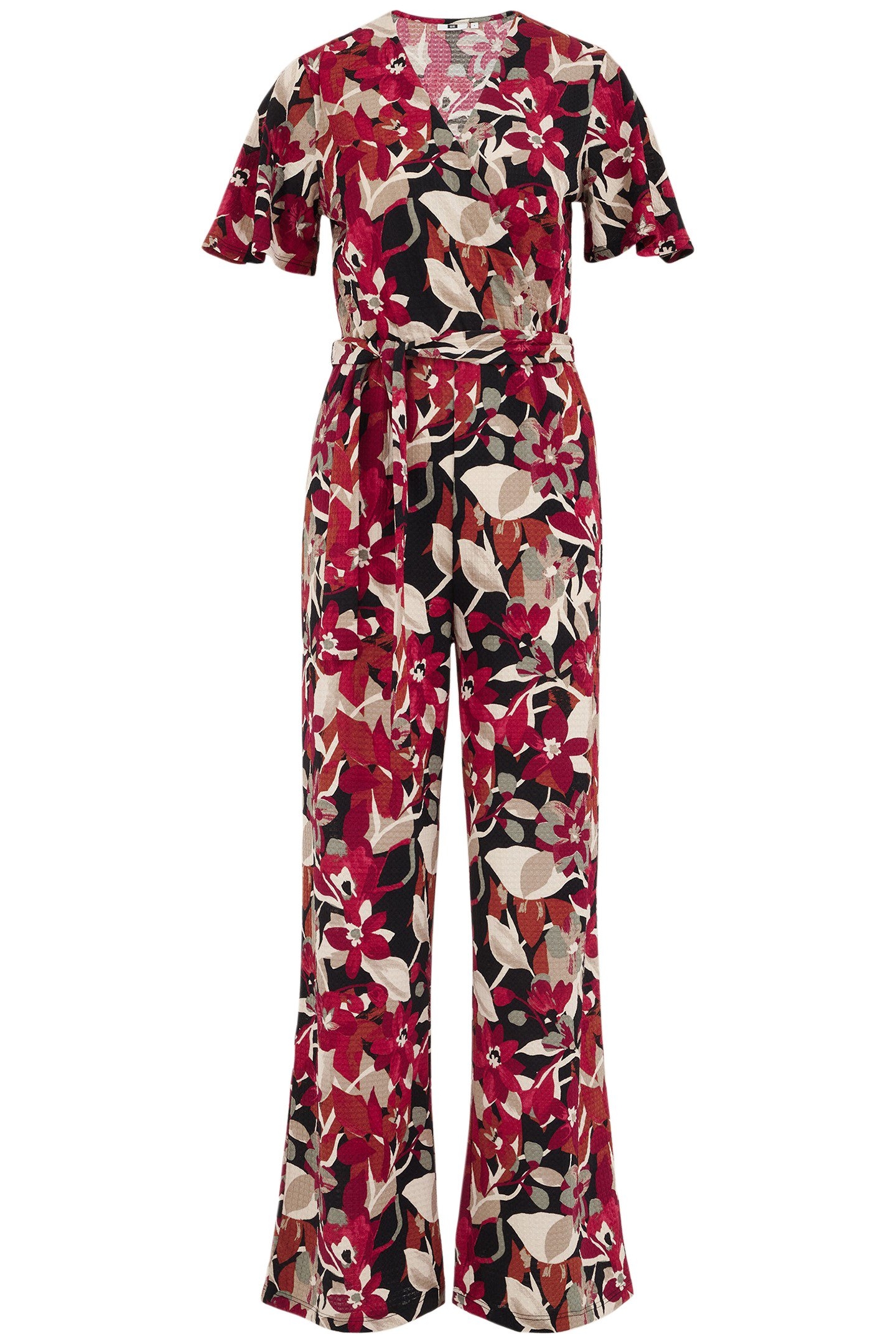 JUMPSUIT BURGUNDY RED 3