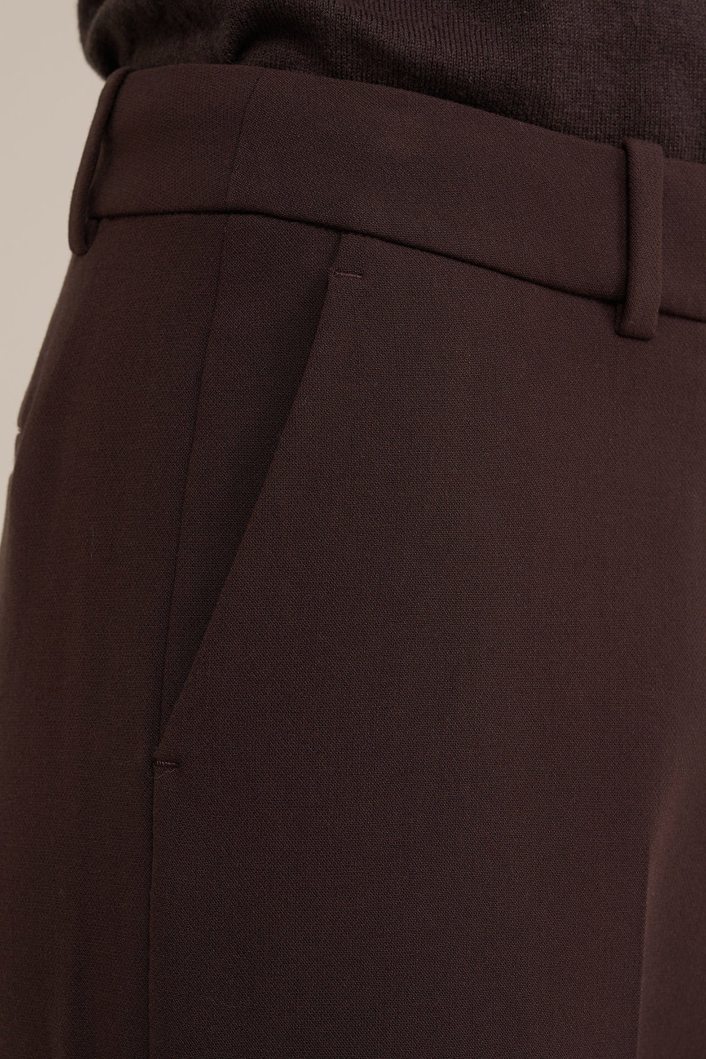 TROUSER DARK BROWN 5