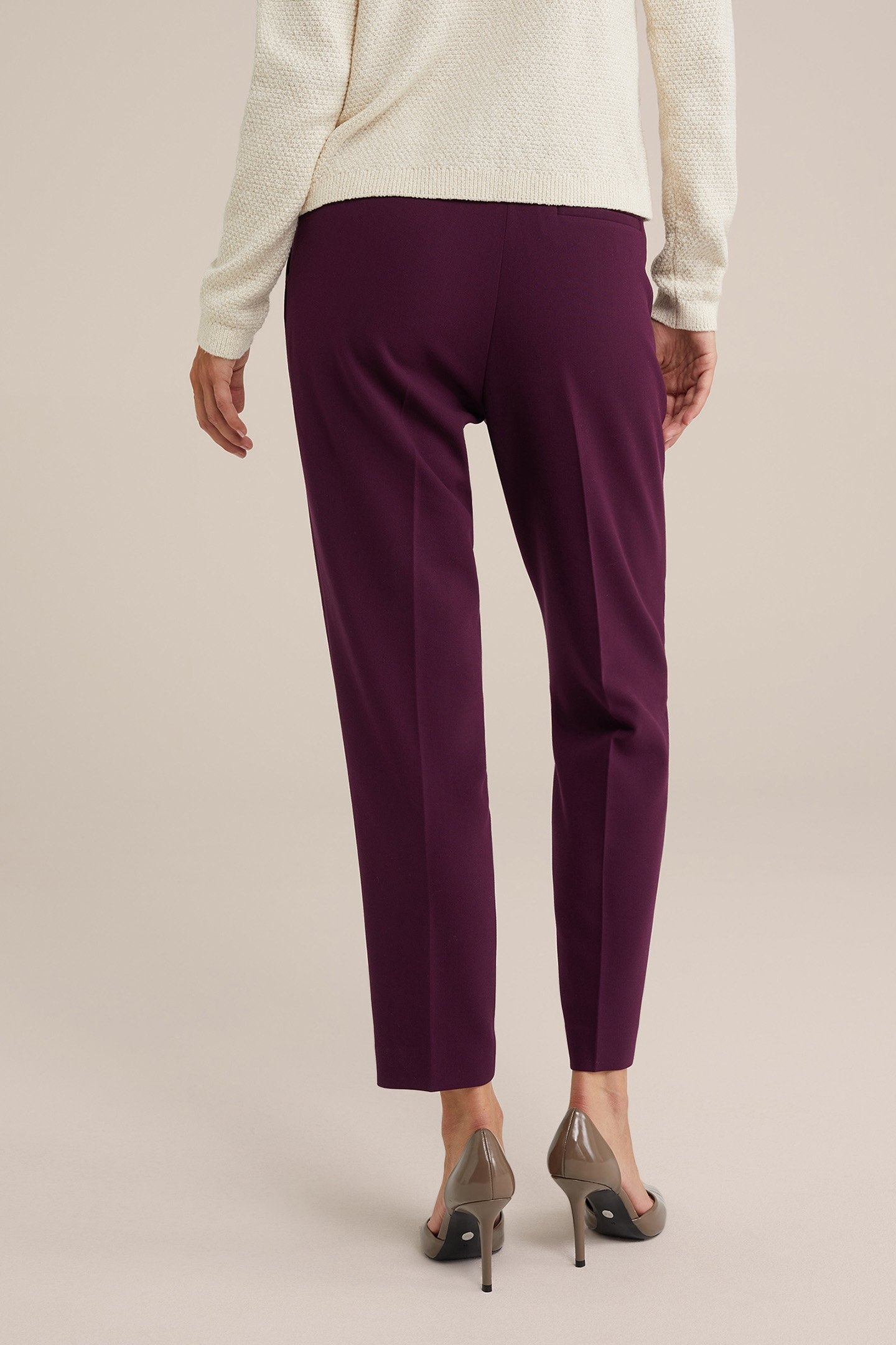 TROUSER DARK PURPLE 2