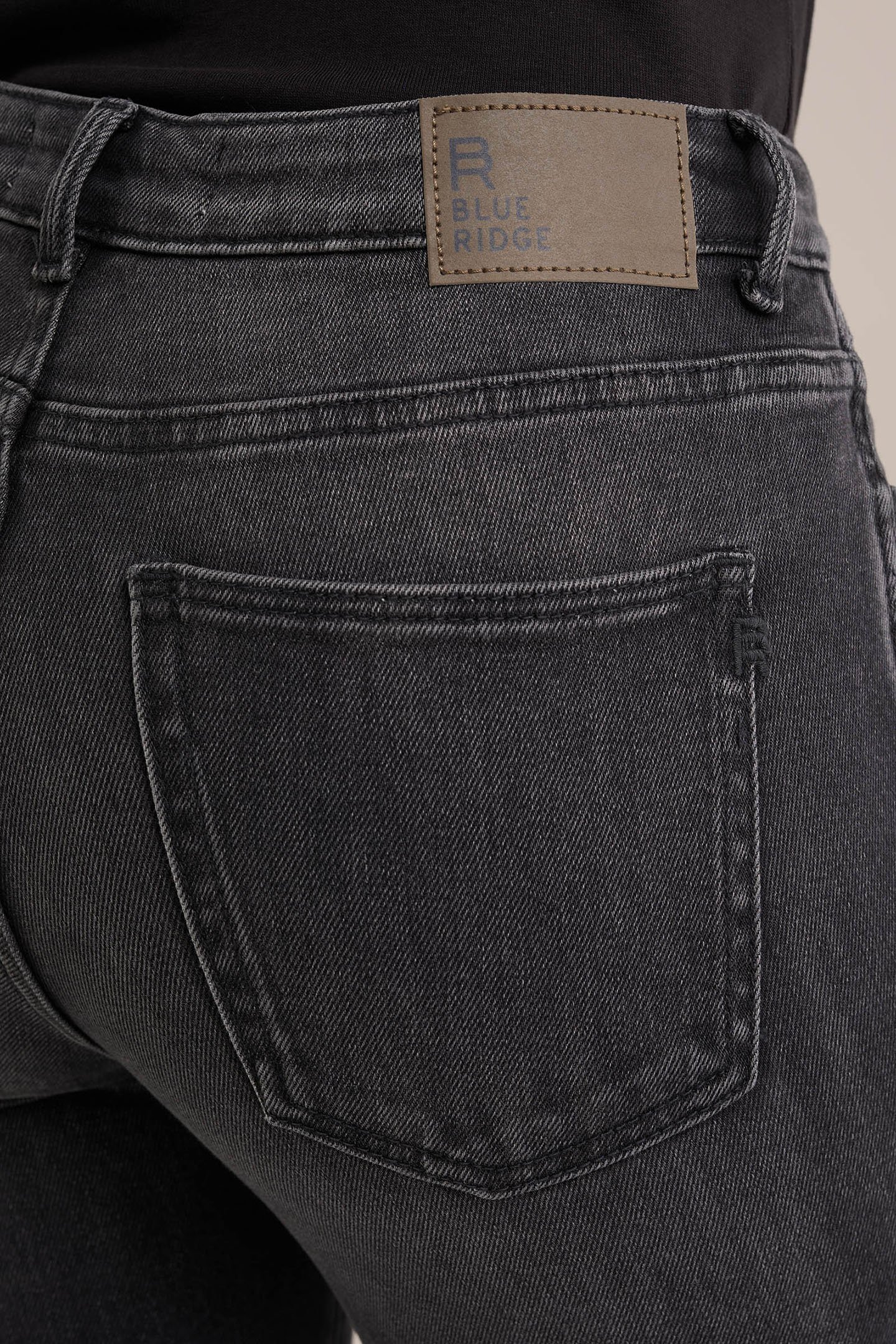 5-POCKET MID WAIST BLACK 5