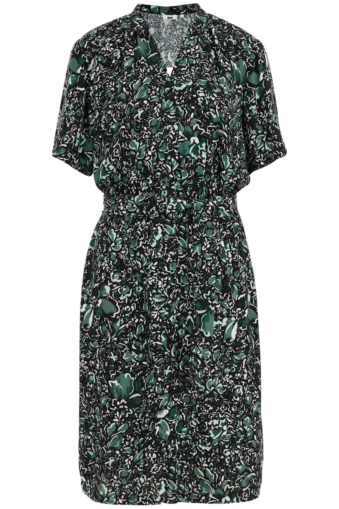 DRESS SHORT DARK GREEN 4