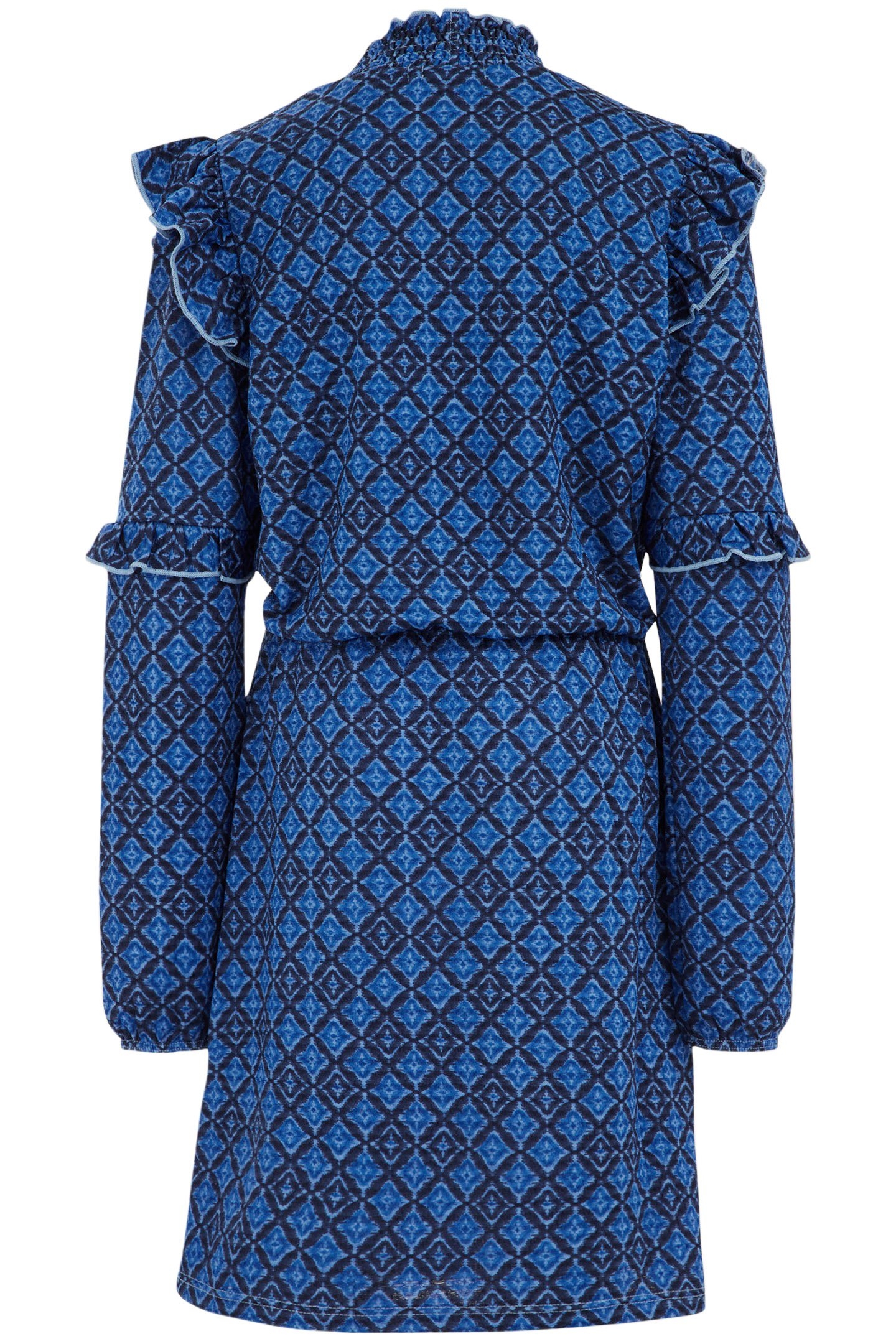 DRESS MID LENGTH DARK BLUE 4