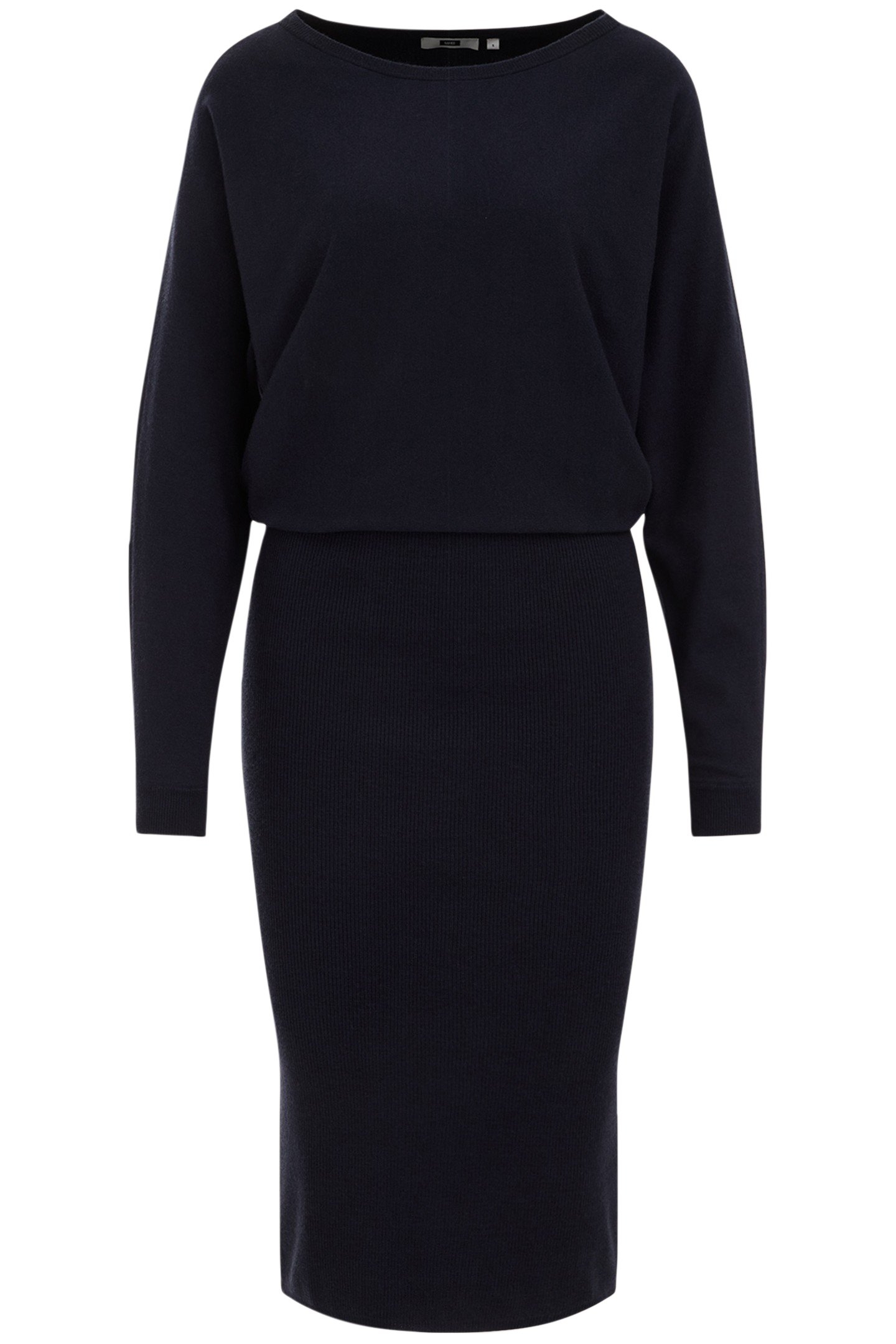 DRESS MID LENGTH NAVY BLUE 4
