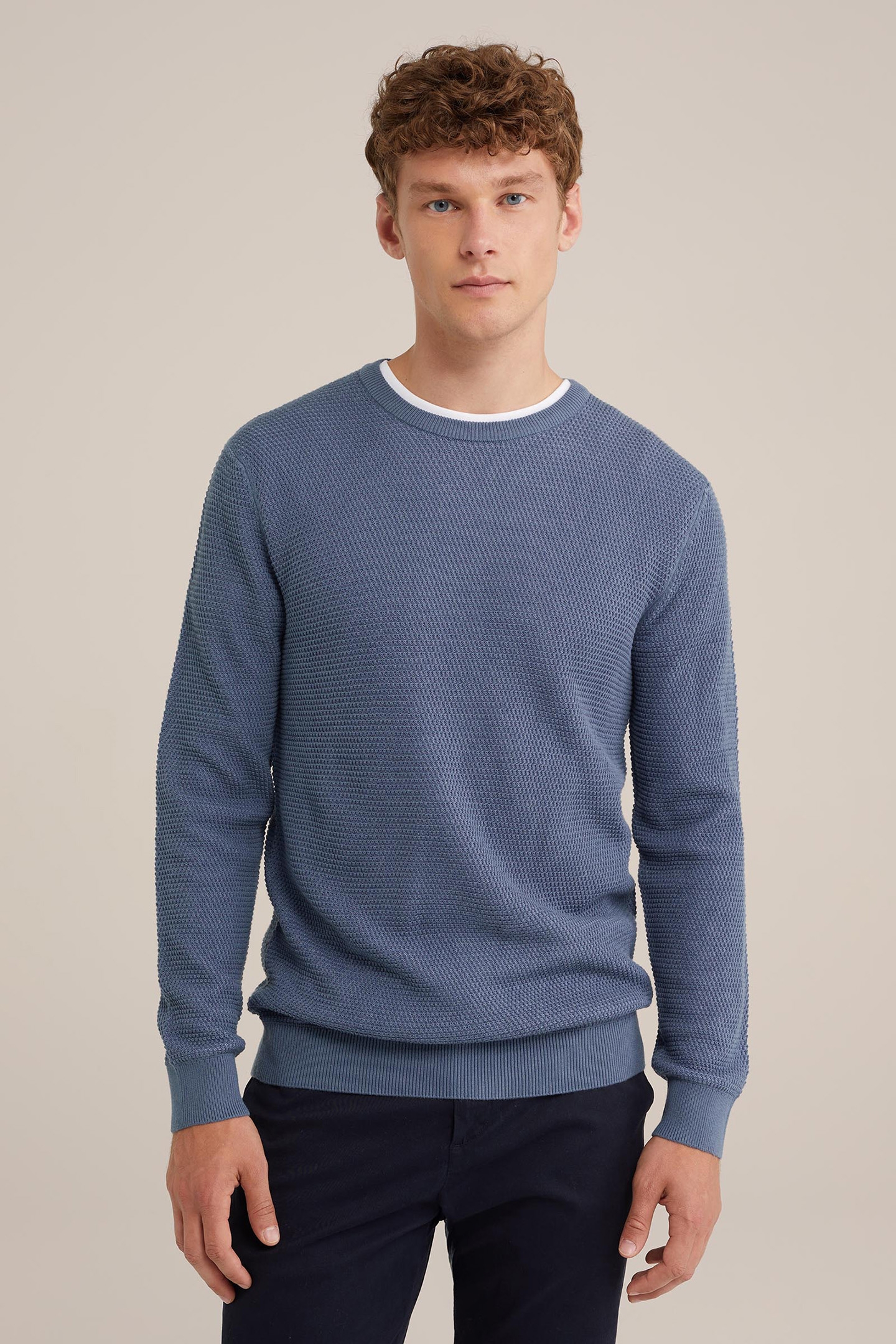 PULLOVER BLUE 1