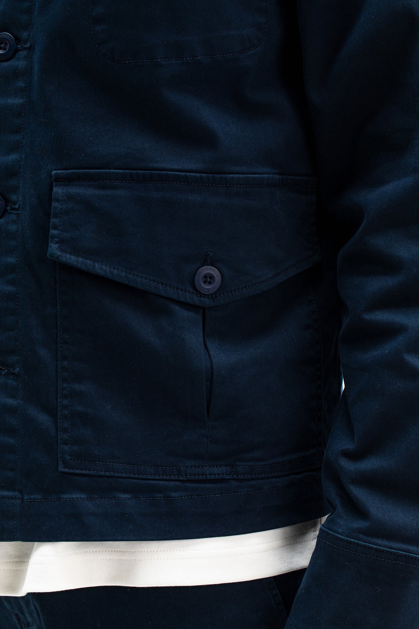 FOLSUM TWILL OVERSHIRT ALASKA BLUE 4