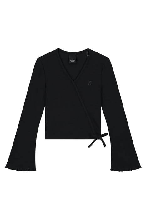 LETTUCE V-NECK BLACK 1