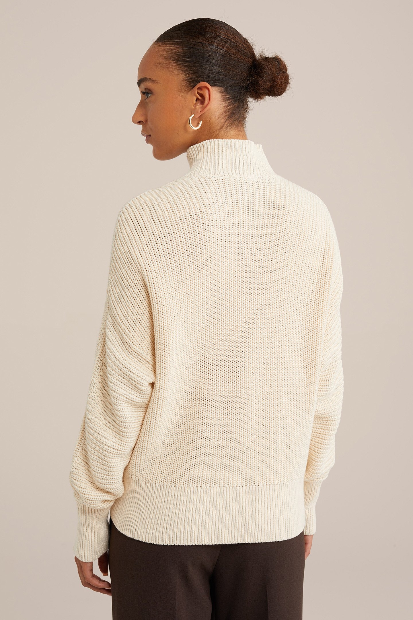 KNITTED PULLOVER WHITE 2
