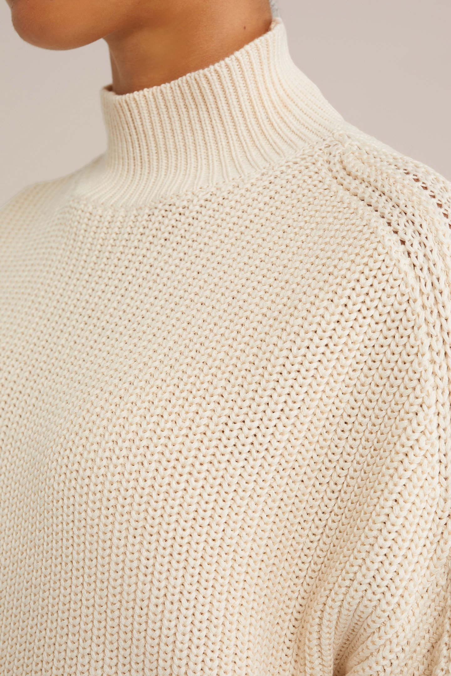 KNITTED PULLOVER WHITE 5