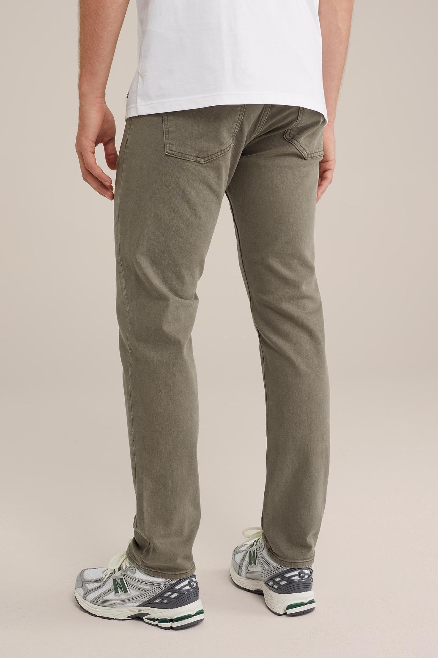 5-POCKET MID WAIST GREEN 2