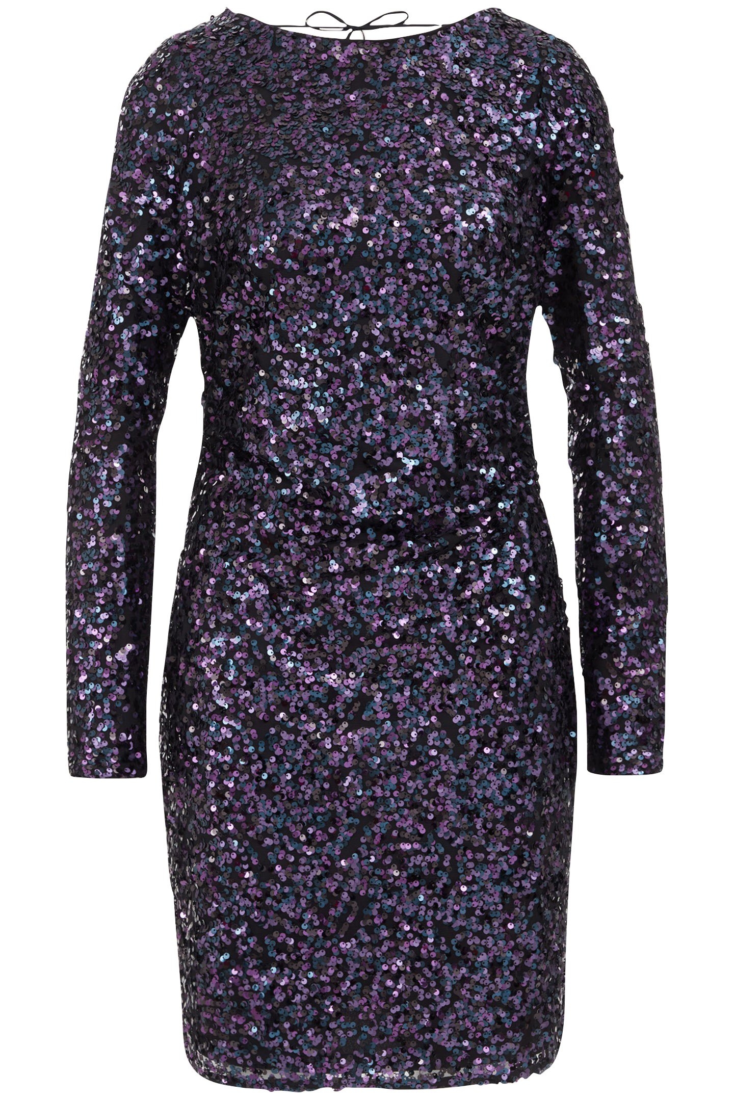 DRESS MID LENGTH DARK PURPLE 4