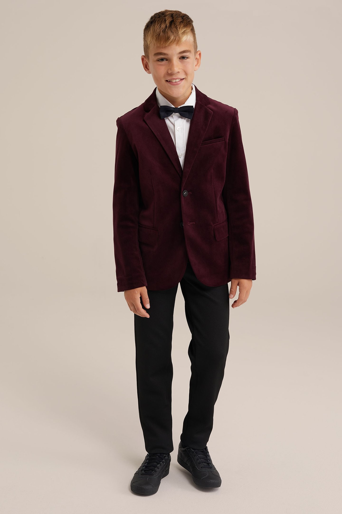 BLAZER BURGUNDY RED 2