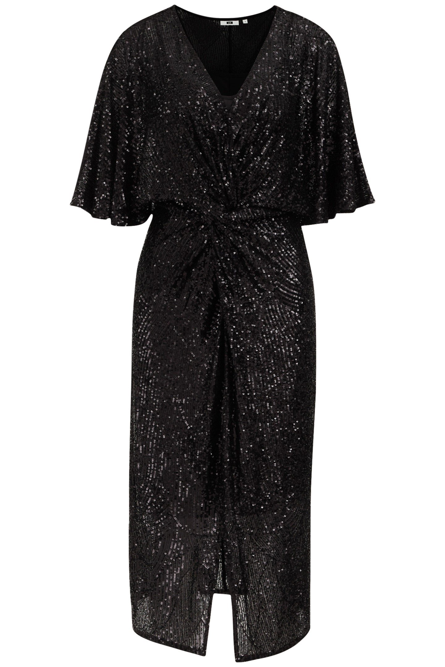 DRESS MID LENGTH BLACK 3