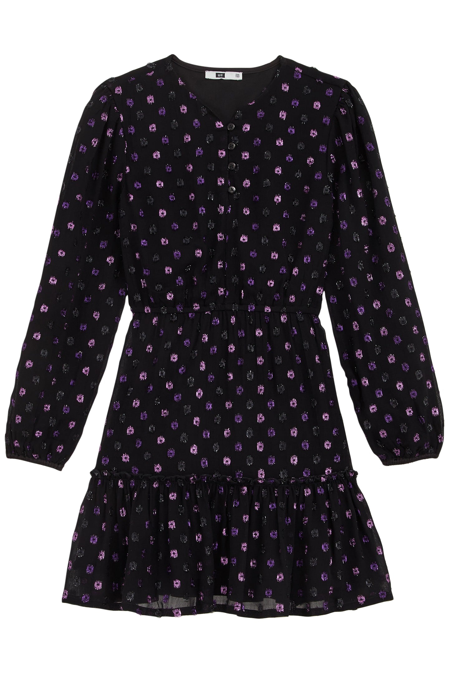 DRESS MID LENGTH PURPLE 3