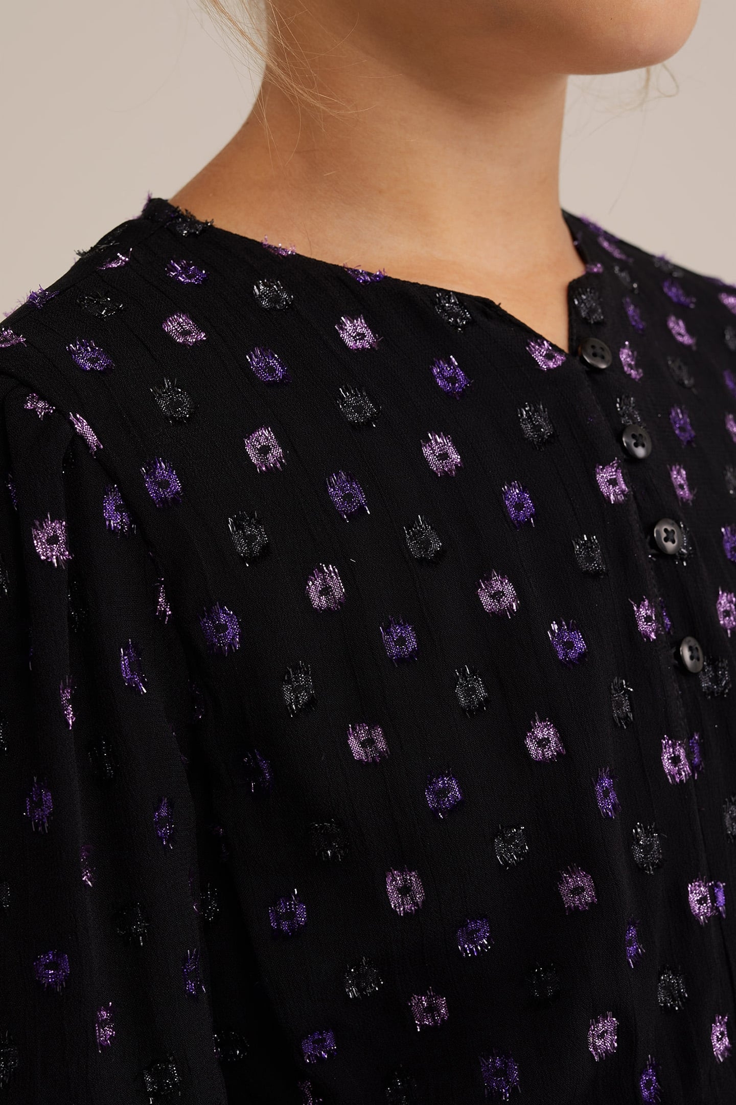 DRESS MID LENGTH PURPLE 7