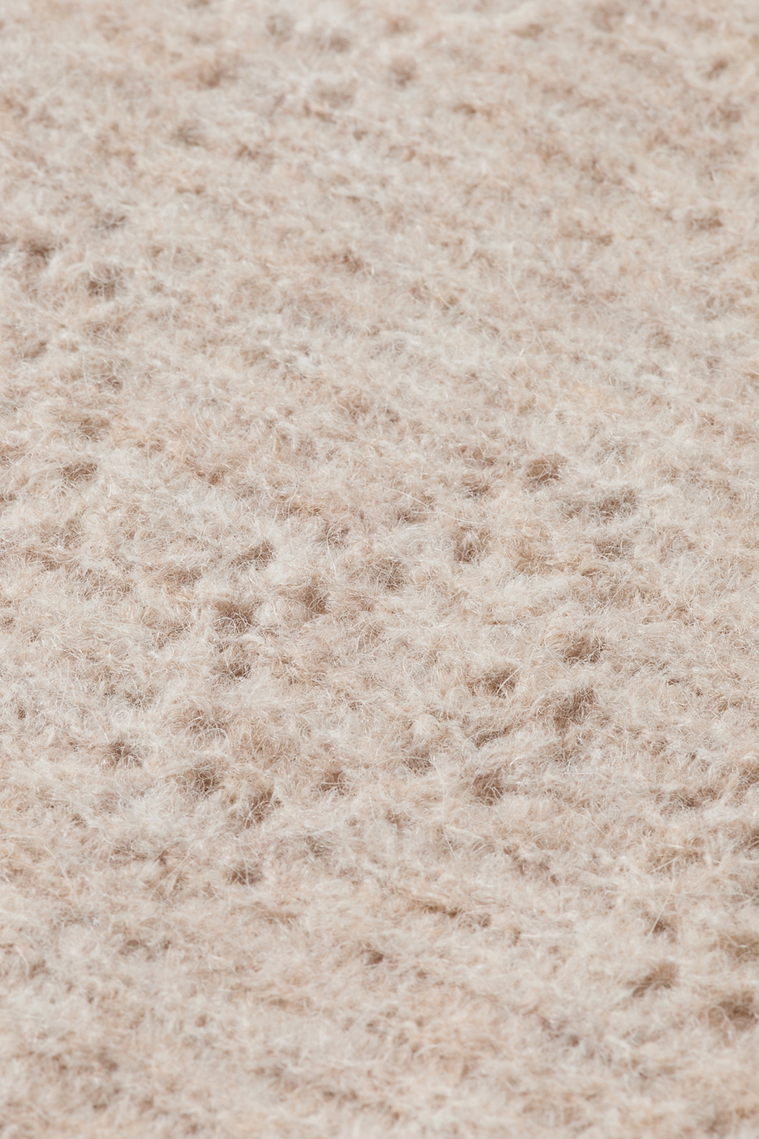 BOUCL V-NECK RELAXED PULLOVER OATMEAL MELANGE | Online Outlet | Otrium
