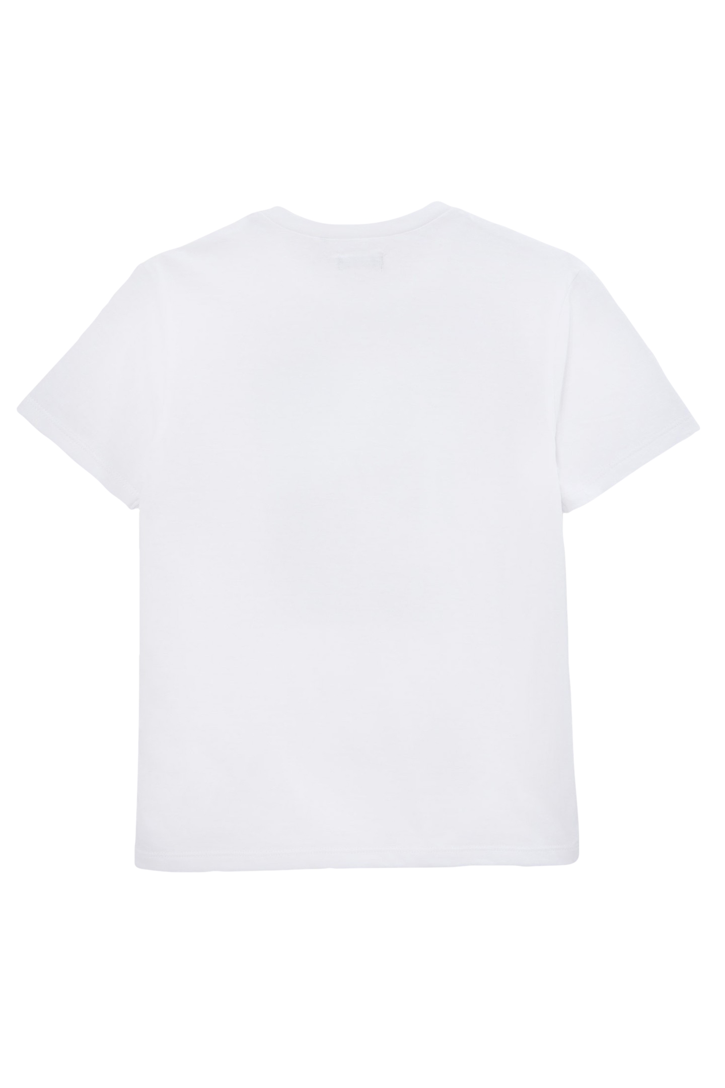 BOYS’ WHITE ORGANIC COTTON T-SHIRT, DEAUVILLE IMAGE 2