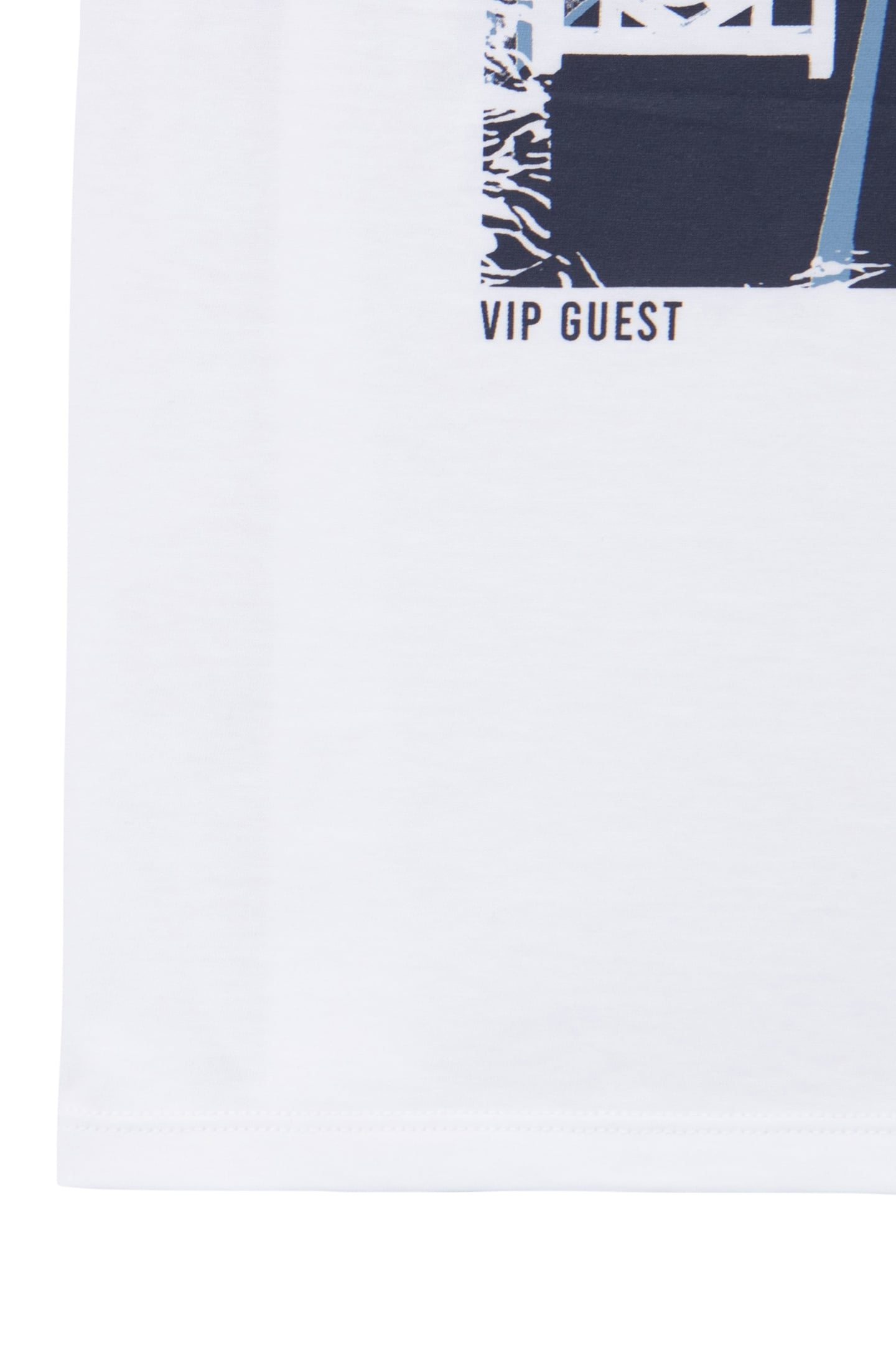 BOYS’ WHITE ORGANIC COTTON T-SHIRT, DEAUVILLE IMAGE 4