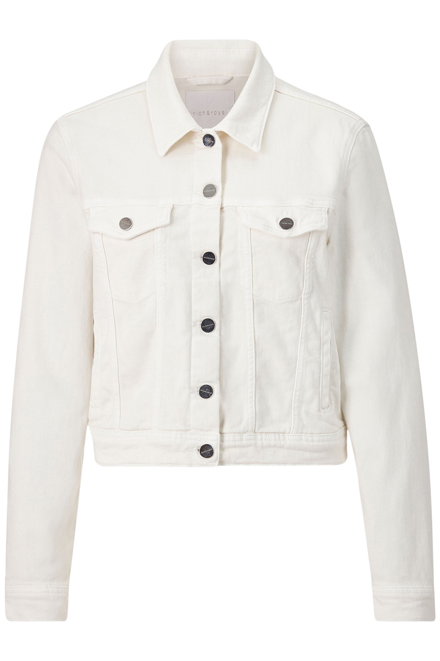 WHITE DENIM JACKET ORGANIC WHITE 4
