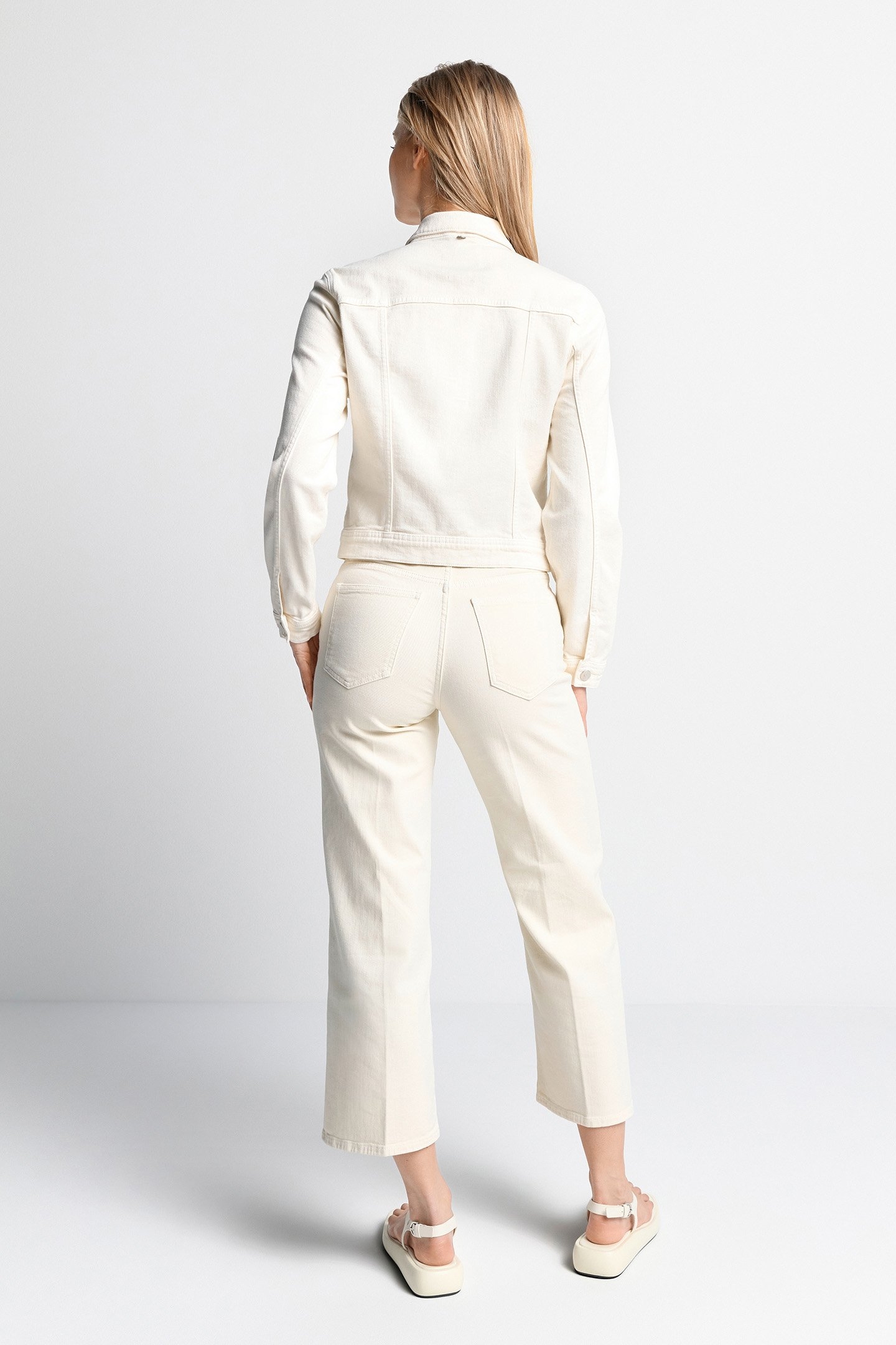 WHITE DENIM JACKET ORGANIC WHITE 3