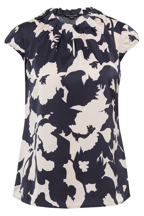 COMMA BLOUSES DARK-BLUE 4