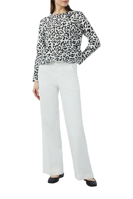 COMMA BLOUSES GREY/BLACK 1