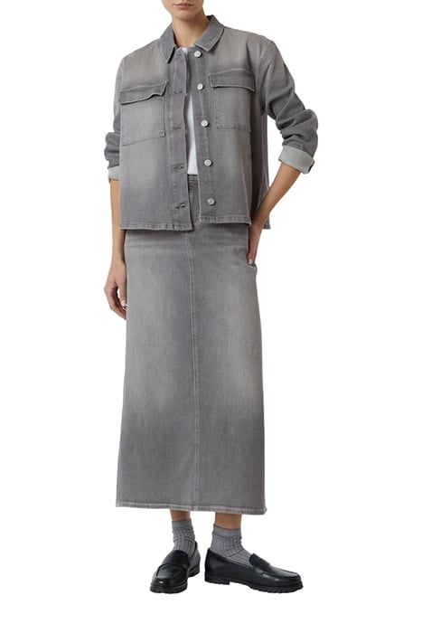 COMMA SKIRTS GREY-DENIM 2