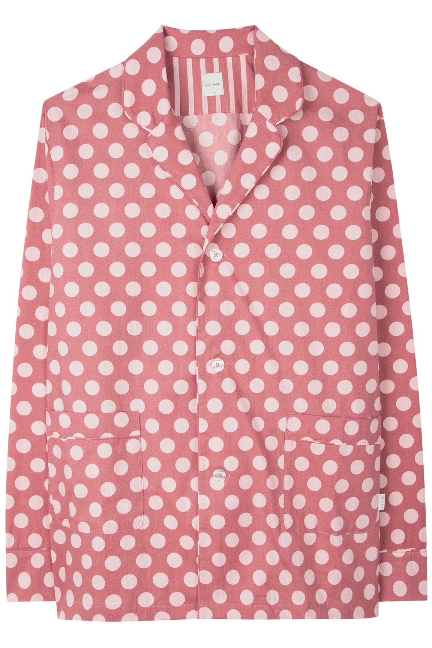 UNISEX PJ TOP L/SLV RED 4