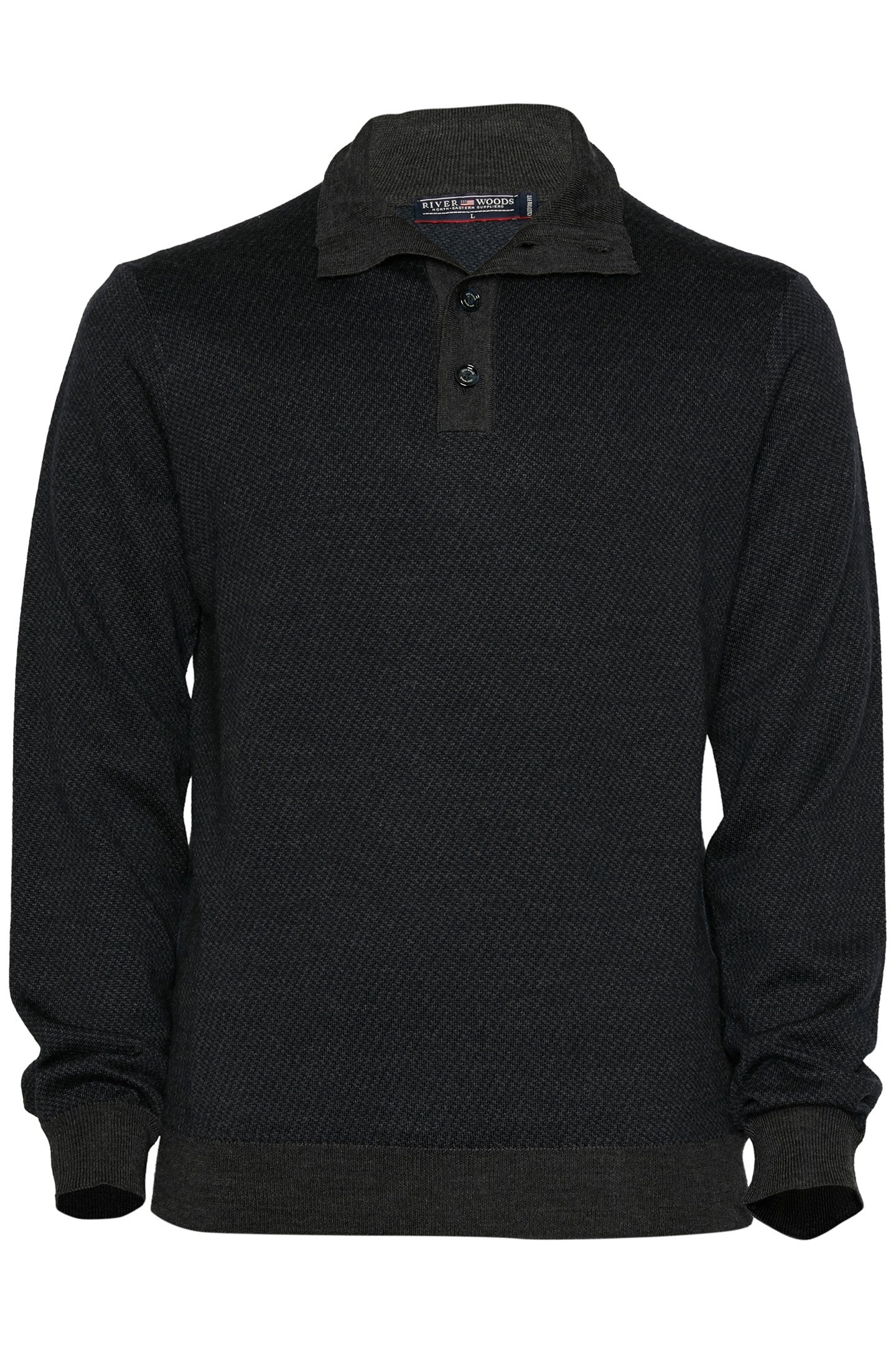 CUSTOM FIT MOCK NECK PULLOVER 2