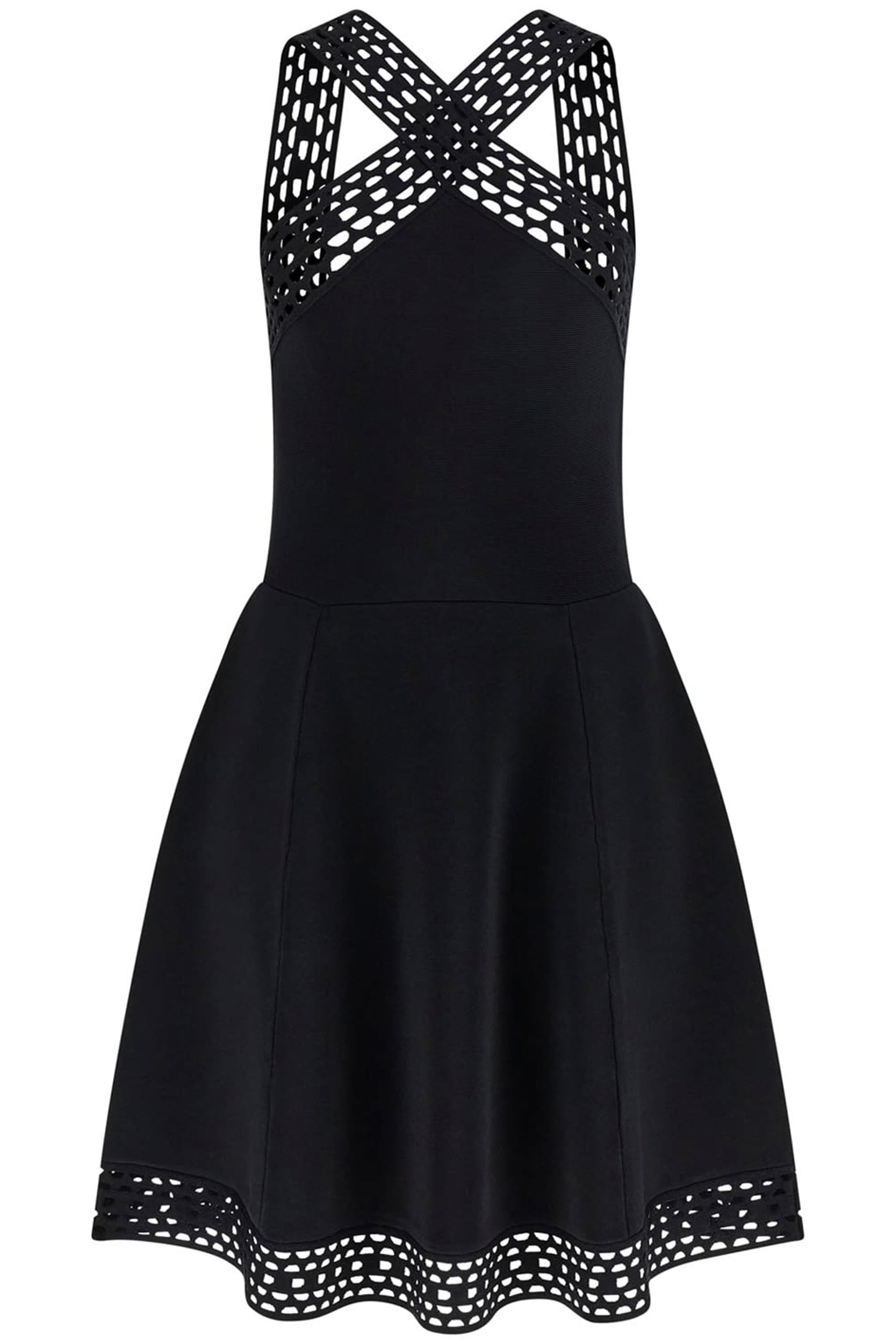 MARCIANO BY GUESS LUANA FIT AND FLARE JET BLACK 4