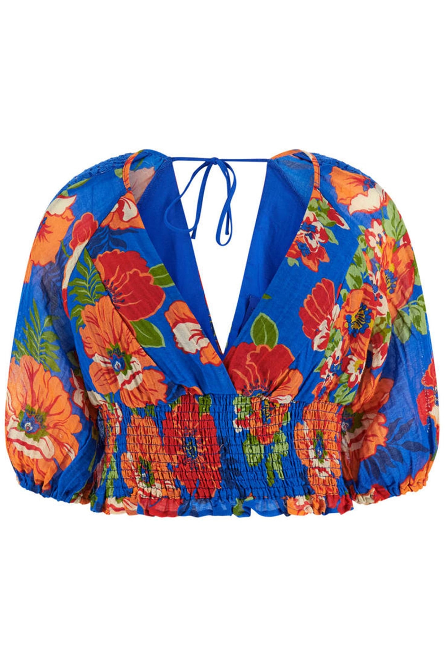 GUESS ECO SS ARIANA TOP FIGUEROA FLORAL PRIN 4