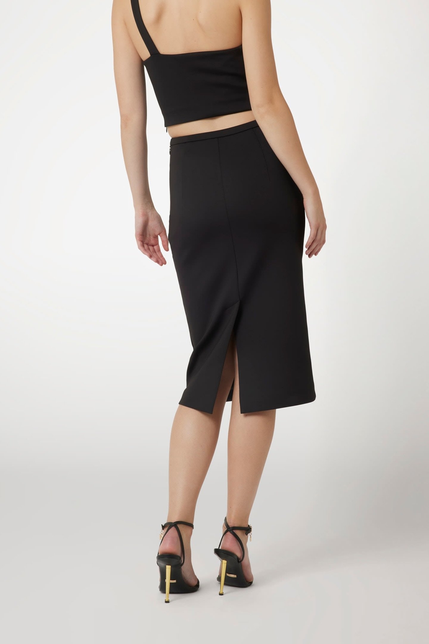 PANDORA SKIRT SOLID JET BLACK A996 2