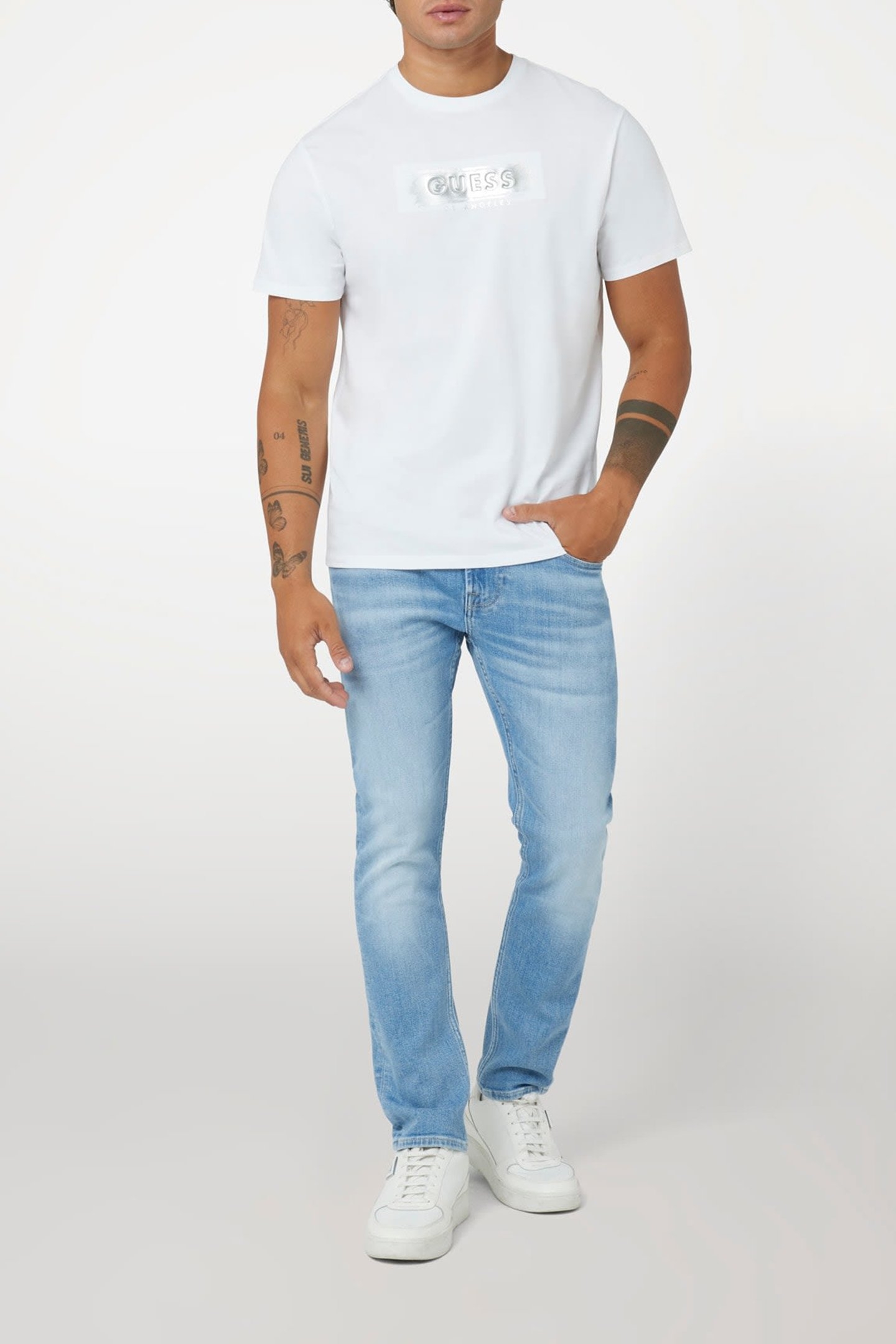 SS BSC METALLIC DEBO PURE WHITE 3