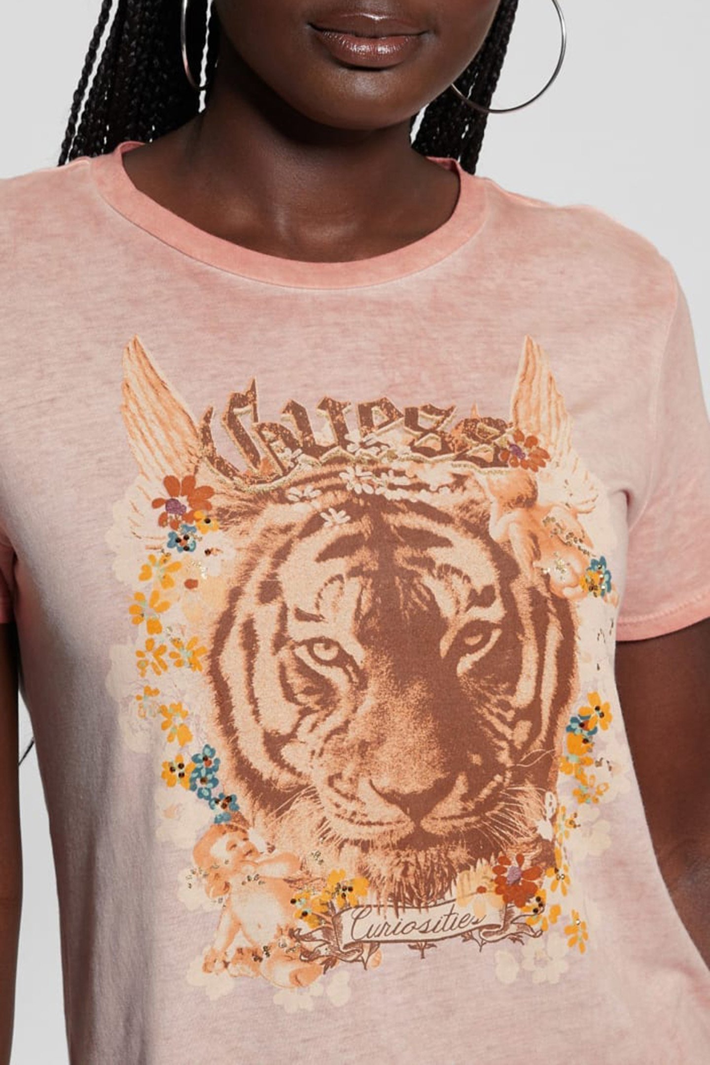 SS TIGER GOD EASY TE SATIN ROSE MULTI 4