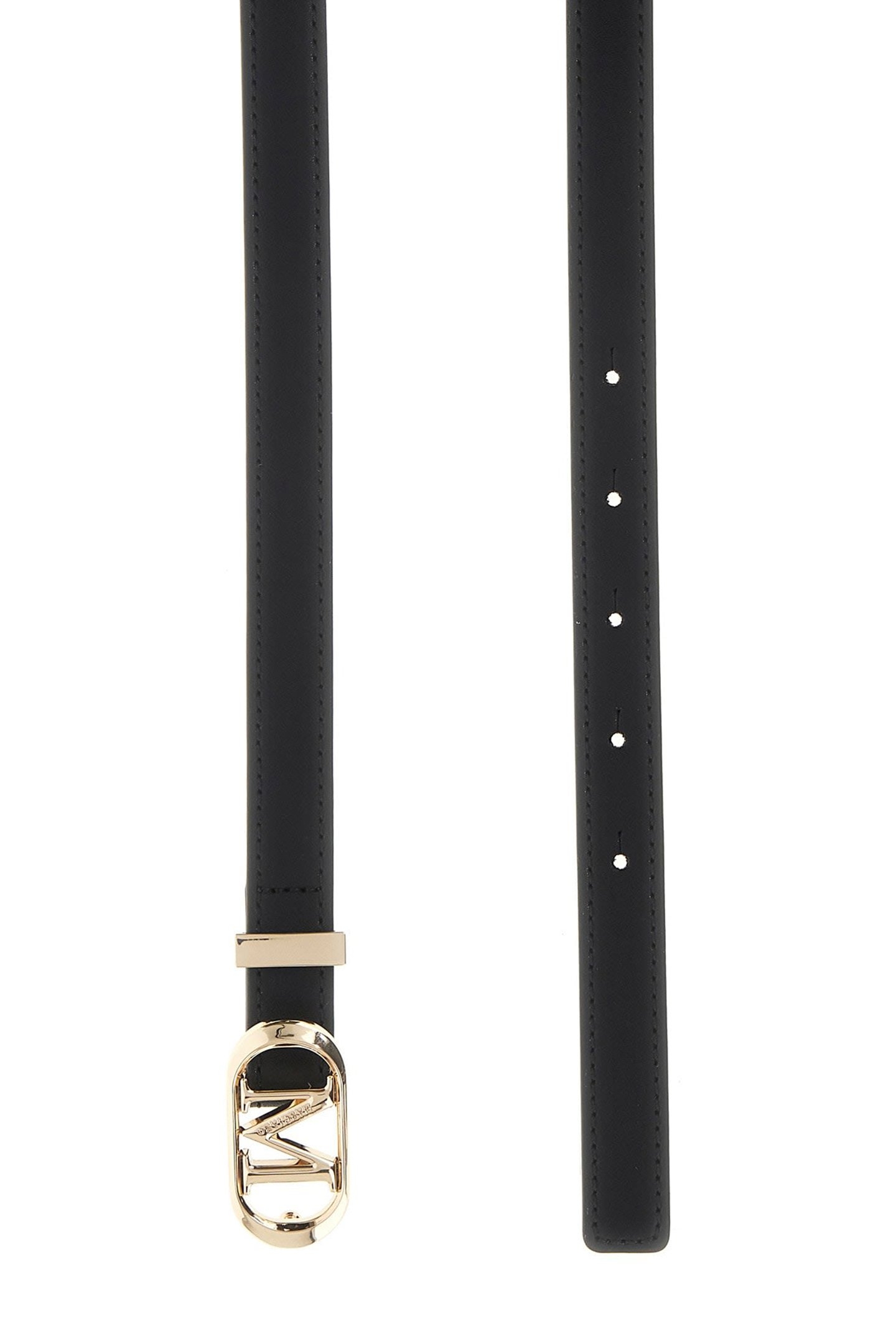M BUCKLE BELT JET BLACK A996 2