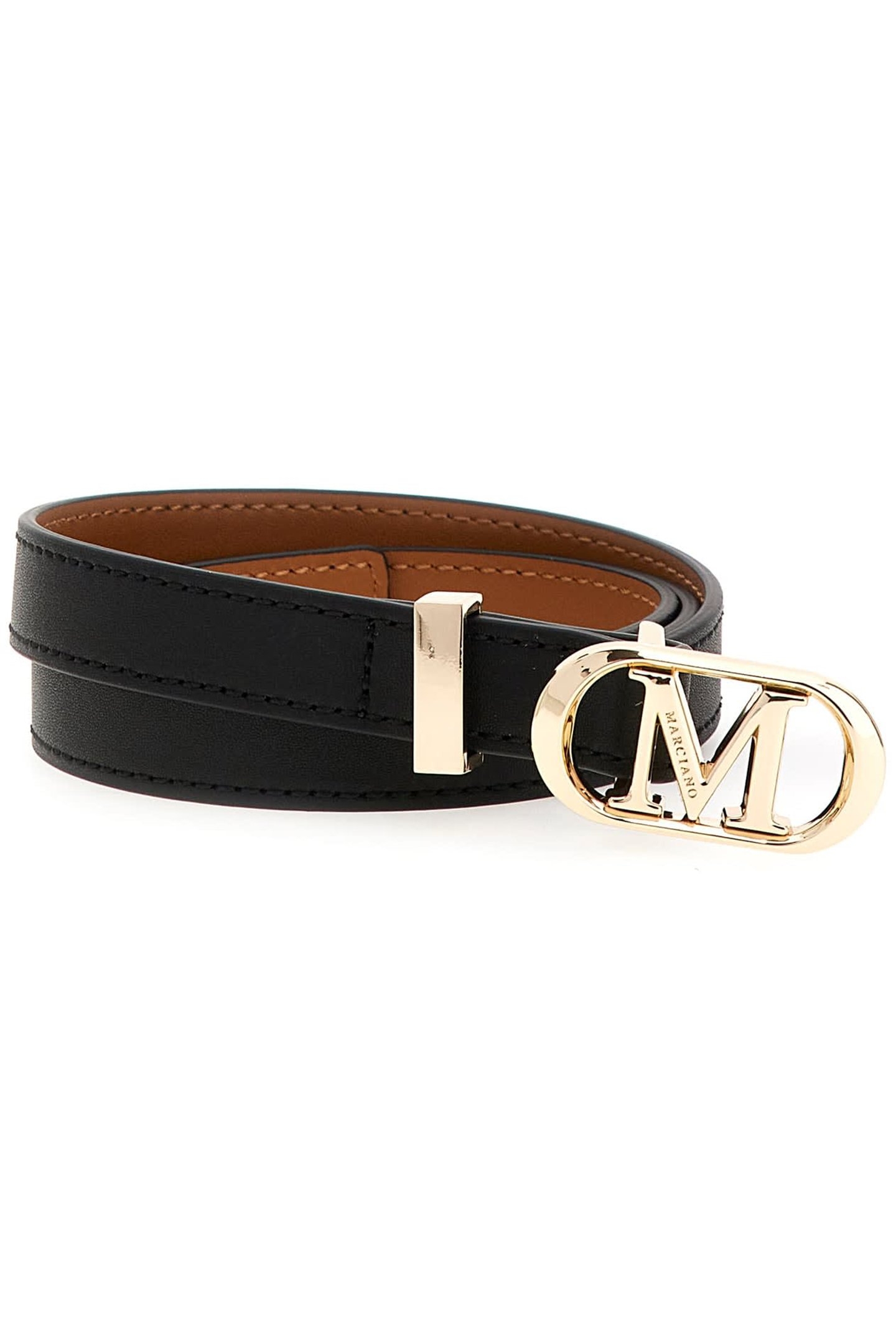 M BUCKLE BELT JET BLACK A996 1