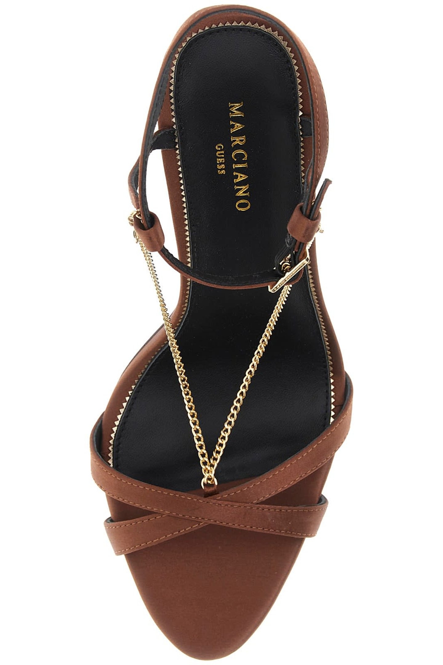 METAL CHAIN SANDAL BRONZE 4