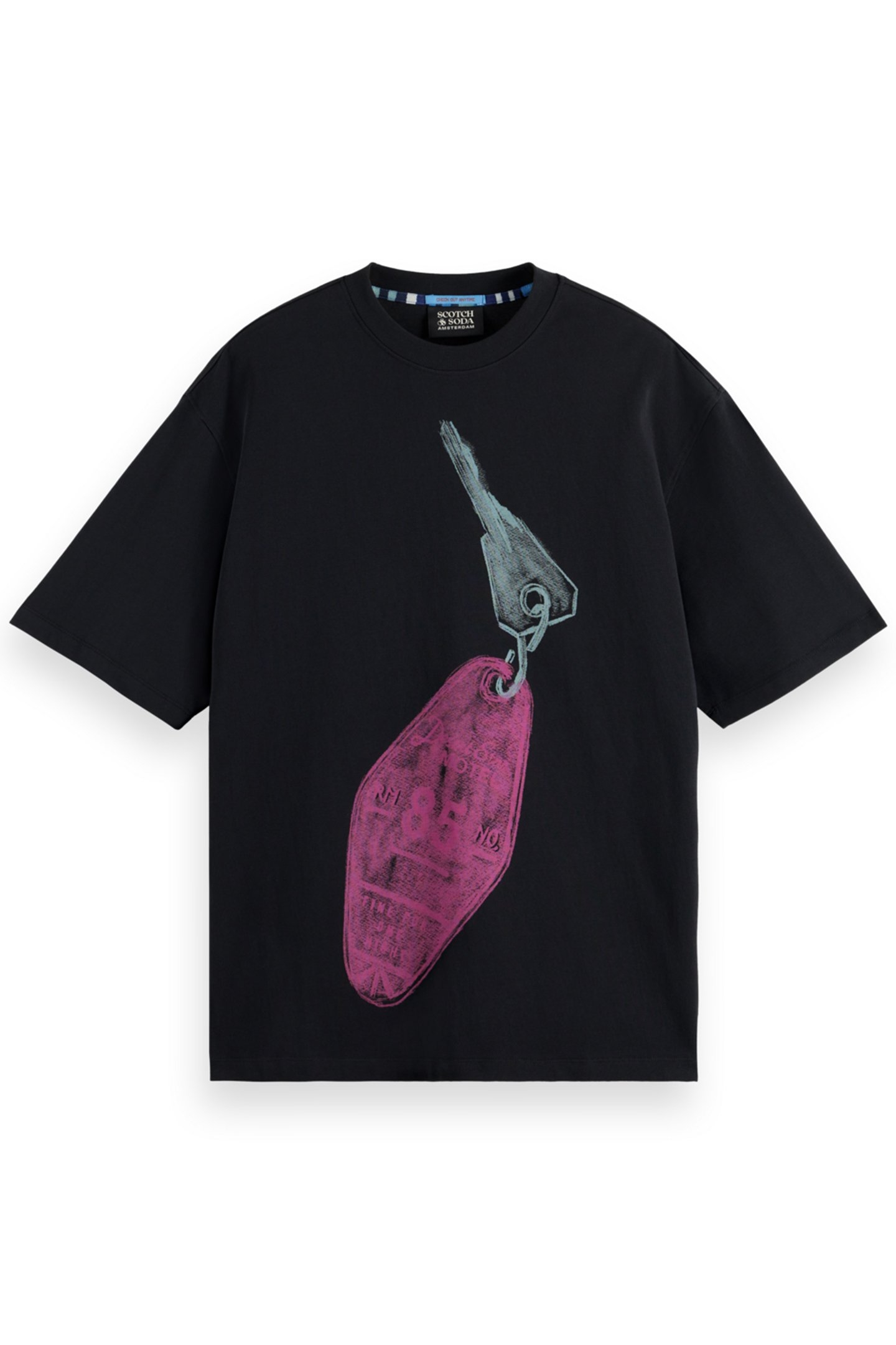 LOOSE FIT GRAPHIC T-SHIRT SS BLACK 1