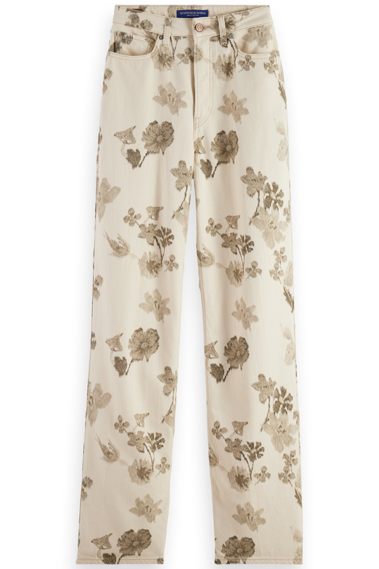 THE RIPPLE AUTHENTIC STRAIGHT JEANS POETRY TAPESTRY POETRY T 1