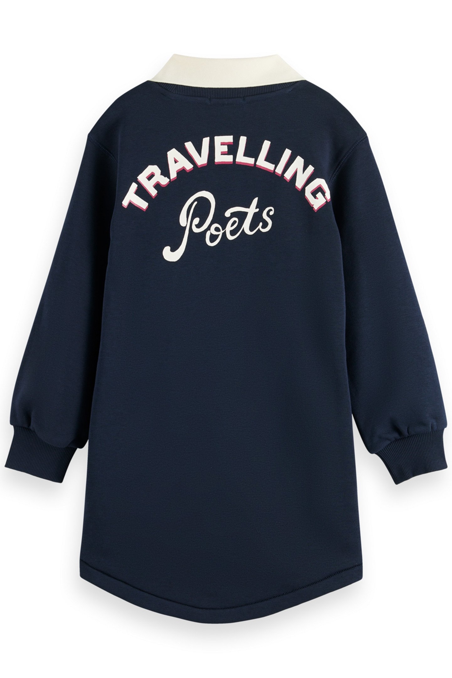 GIRL VARSITY SWEAT DRESS NIGHT 2