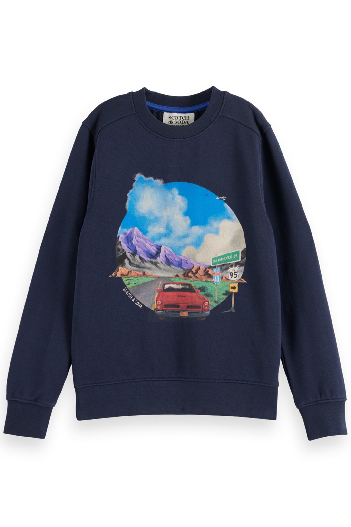 BOY REGULAR-FIT ARTWORK SWEAT NIGHT 1