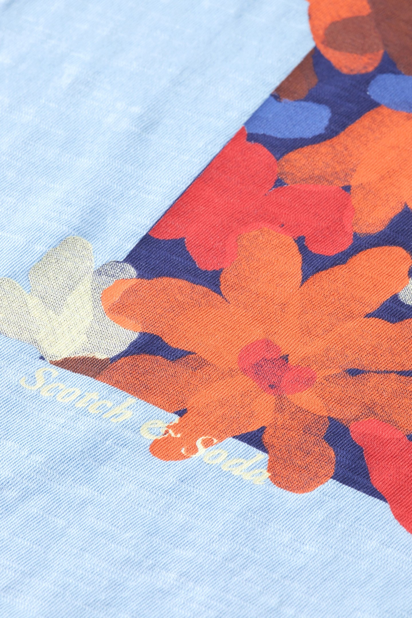 GIRL RELAXED-FIT ARTWORK T-SHIRT PACIFIC BLUE 3